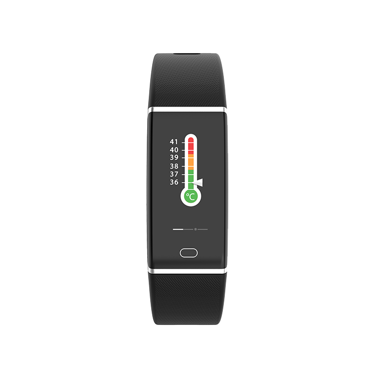 ZeTrack+ - Slim and full-featured activity tracker with heart rate and body temperature sensors
 - MyKronoz
