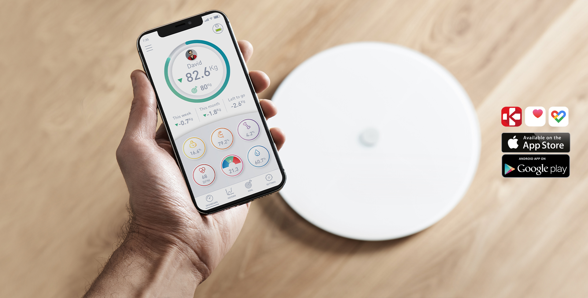 Water resistant activity tracker. IP67, 6: Protected from dust, 7: Protected against the effects of immersion in water to depth between 15 cm and 1 meter